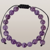 Bracelet Améthyste Ajustable - Pierre Naturelle de Sagesse et Sérénité